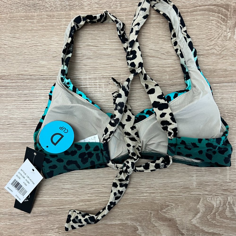 La Blanca Women's Standard Twist Front Crossback Swimsuit Top Size XSD - Picture 6 of 7